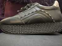 39 Liu Jo Pinko Versace Guess buty sneakersy skóra naturalna dżety HIT