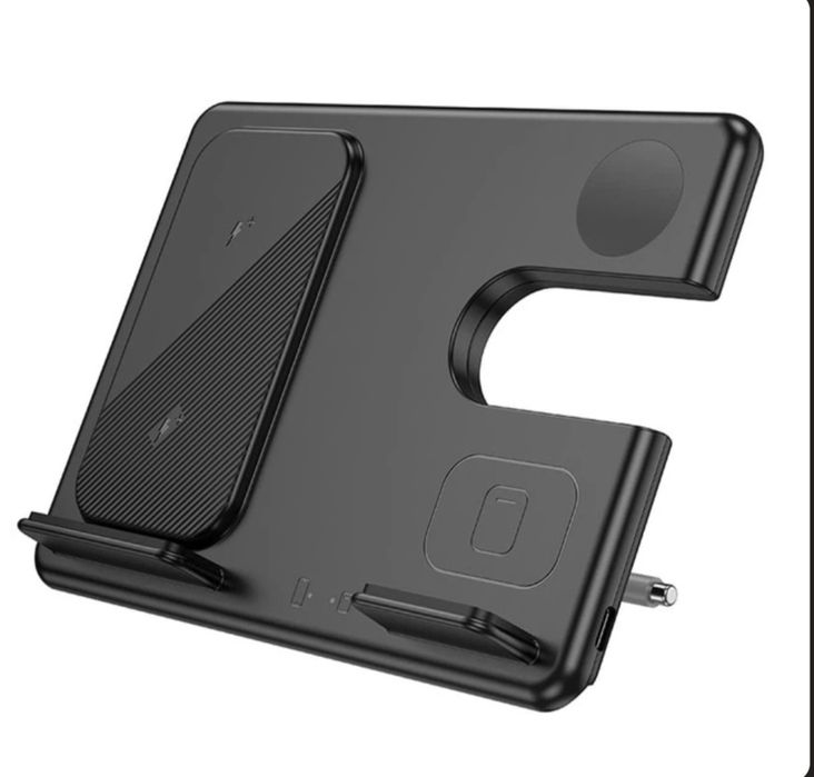 Зарядка Qi Hoco Flash folding