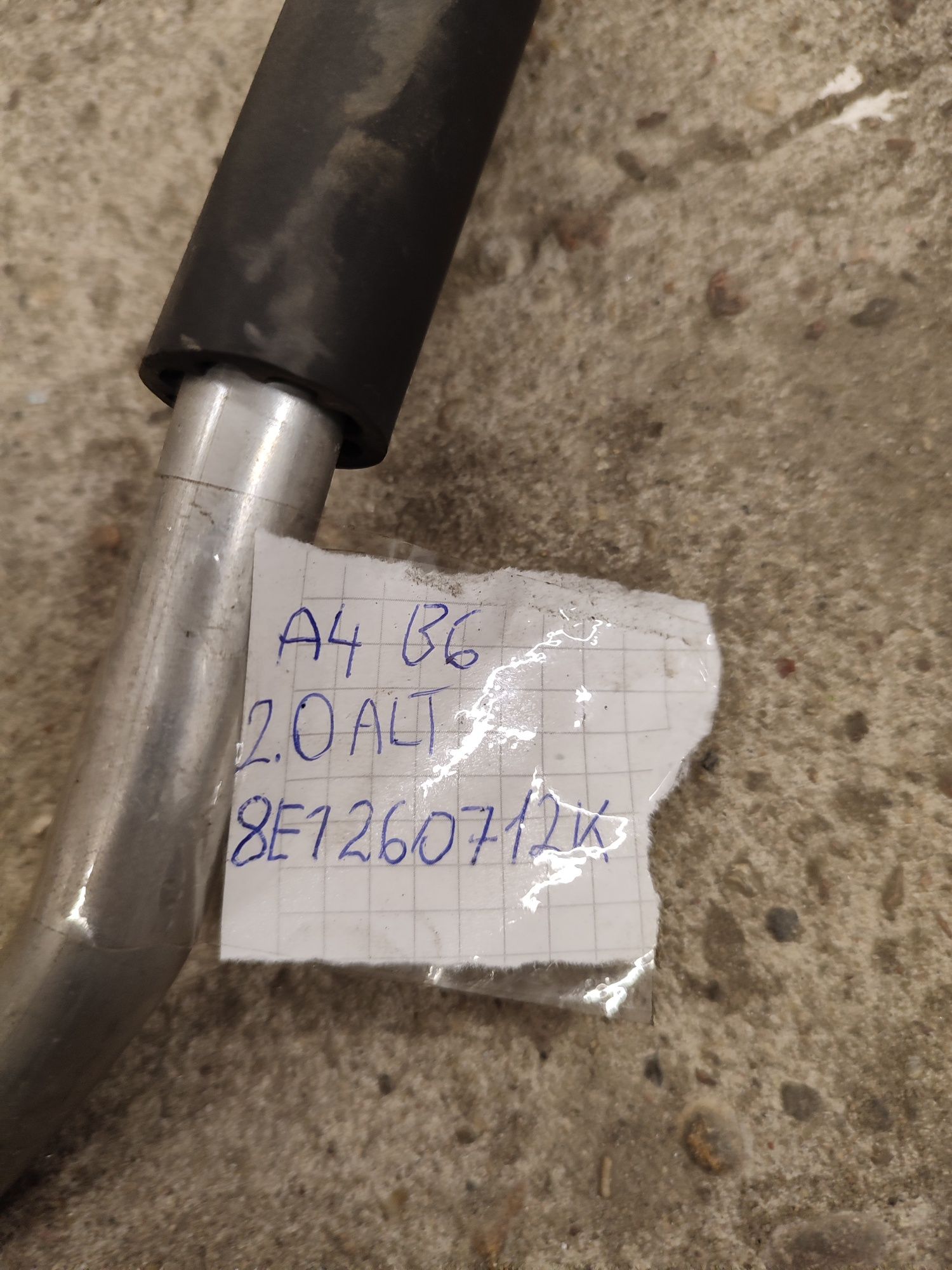 Rurka przewód klimatyzacji audi a4 b6 2.0 ALT 1.9 2.5