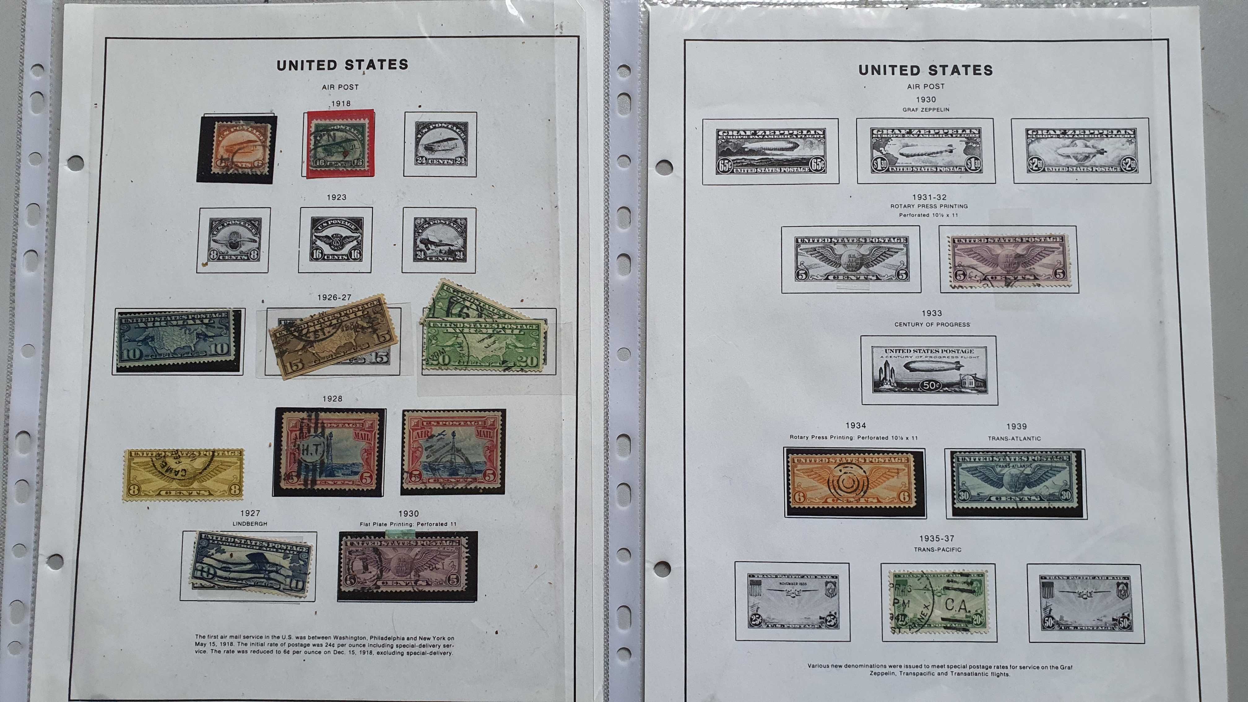 znaczki pocztowe - USA
