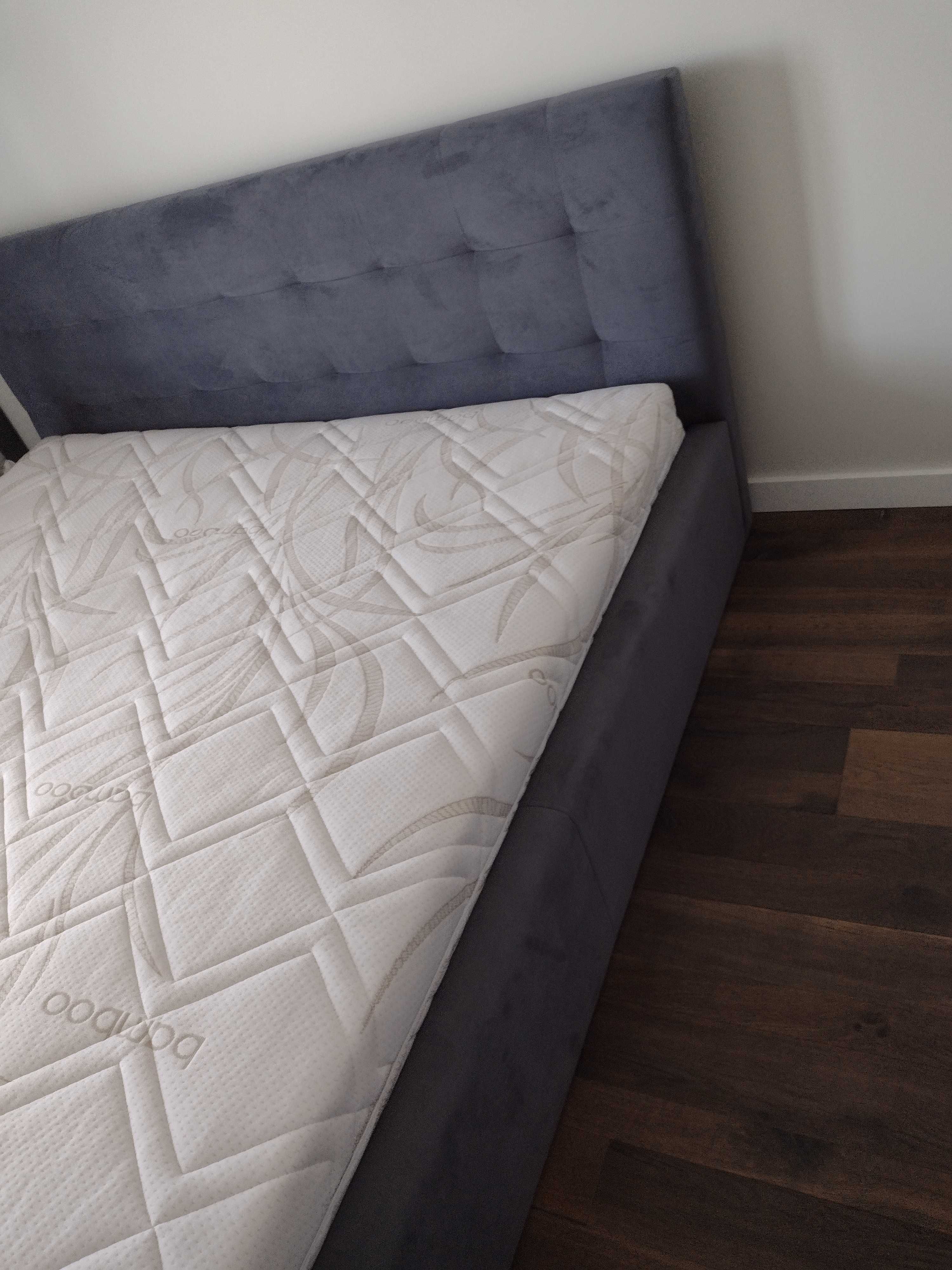 Łóżko tapicerowane z materacem 180x200 NOWE