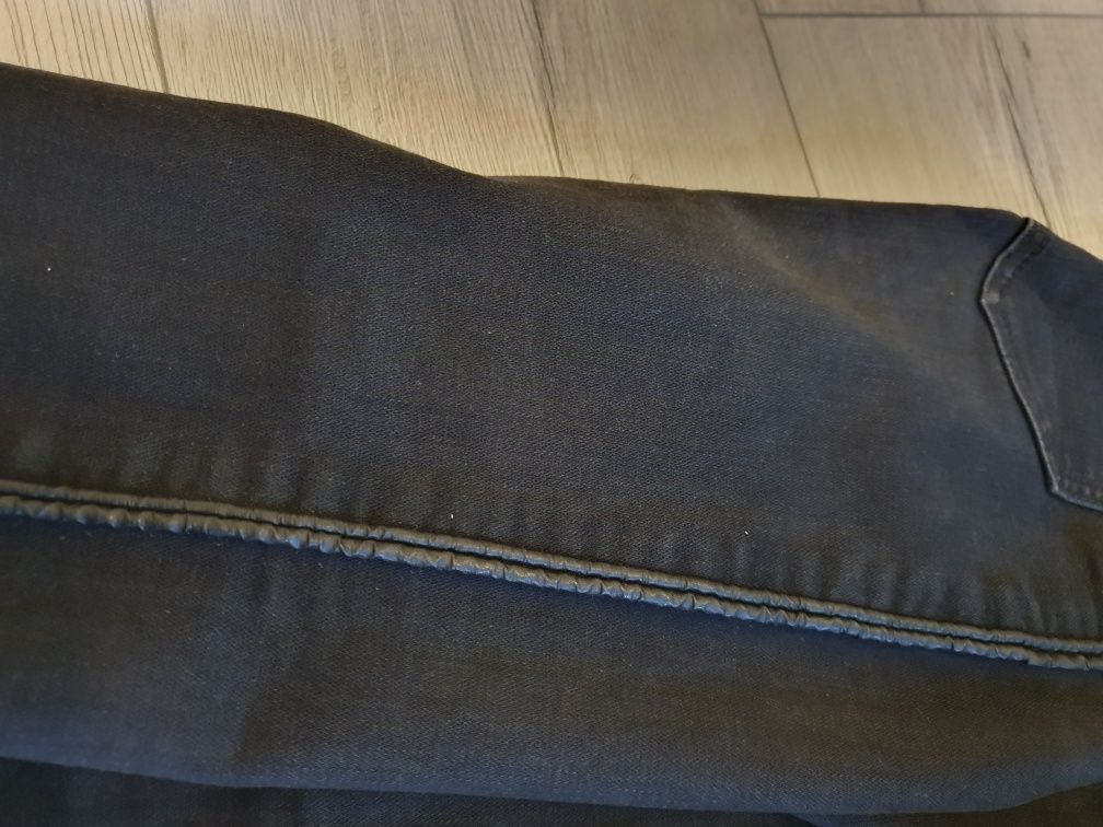 Spodnie jeansy Zara r. 36 super stan czarne