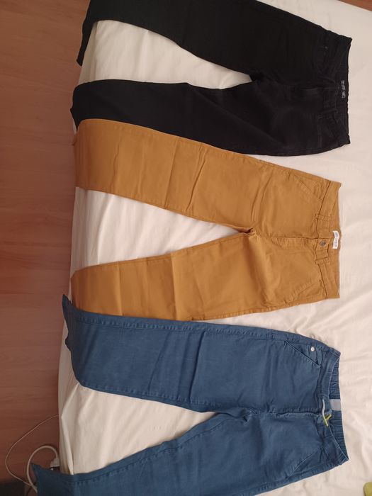 Lote calças rapaz 13/16