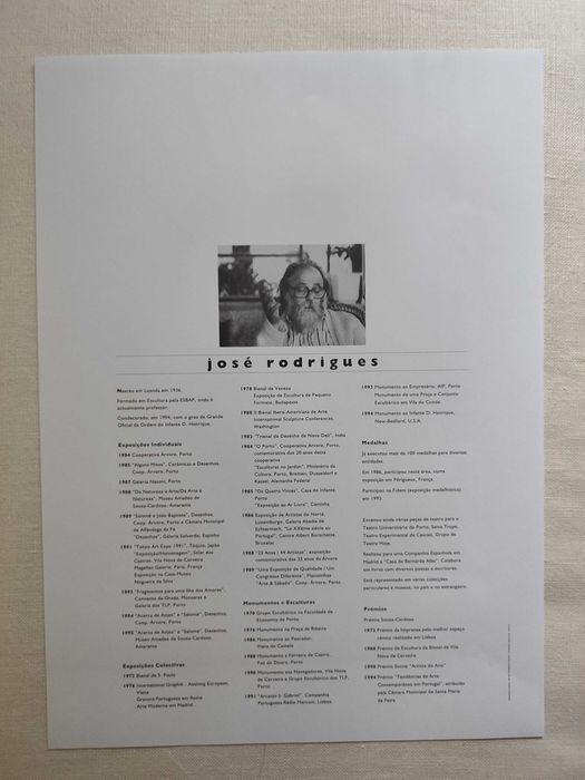 Serigrafia do Mestre José Rodrigues