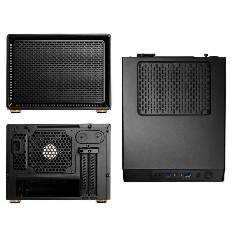 PC Mini ITX Kolink Satellite+ASUS H110I-Plus+i5 6500+DDR4 16GB+256SSD