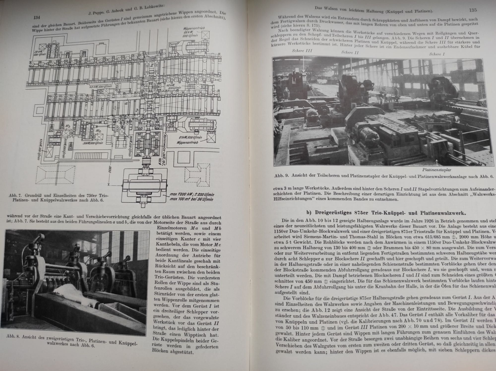 Książka ''WALZWERKSWESEN'' Walcownia,Walcowanie - 1934r.