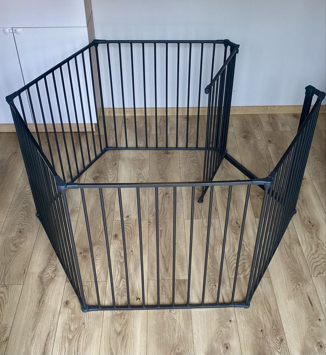 Metalowy kojec lub bramka BabyDan Park a Kid