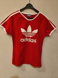 Bluzka Adidas rozmiar M czerwona