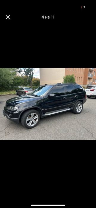 Bmw x5 e53 чорний  на чорному