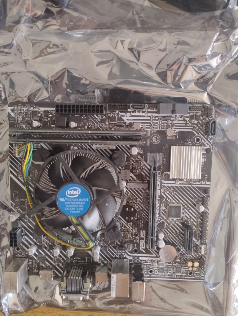 Płyta główna PRIME H510M-D + Intel i3 10100 + 16gb ram ddr4
