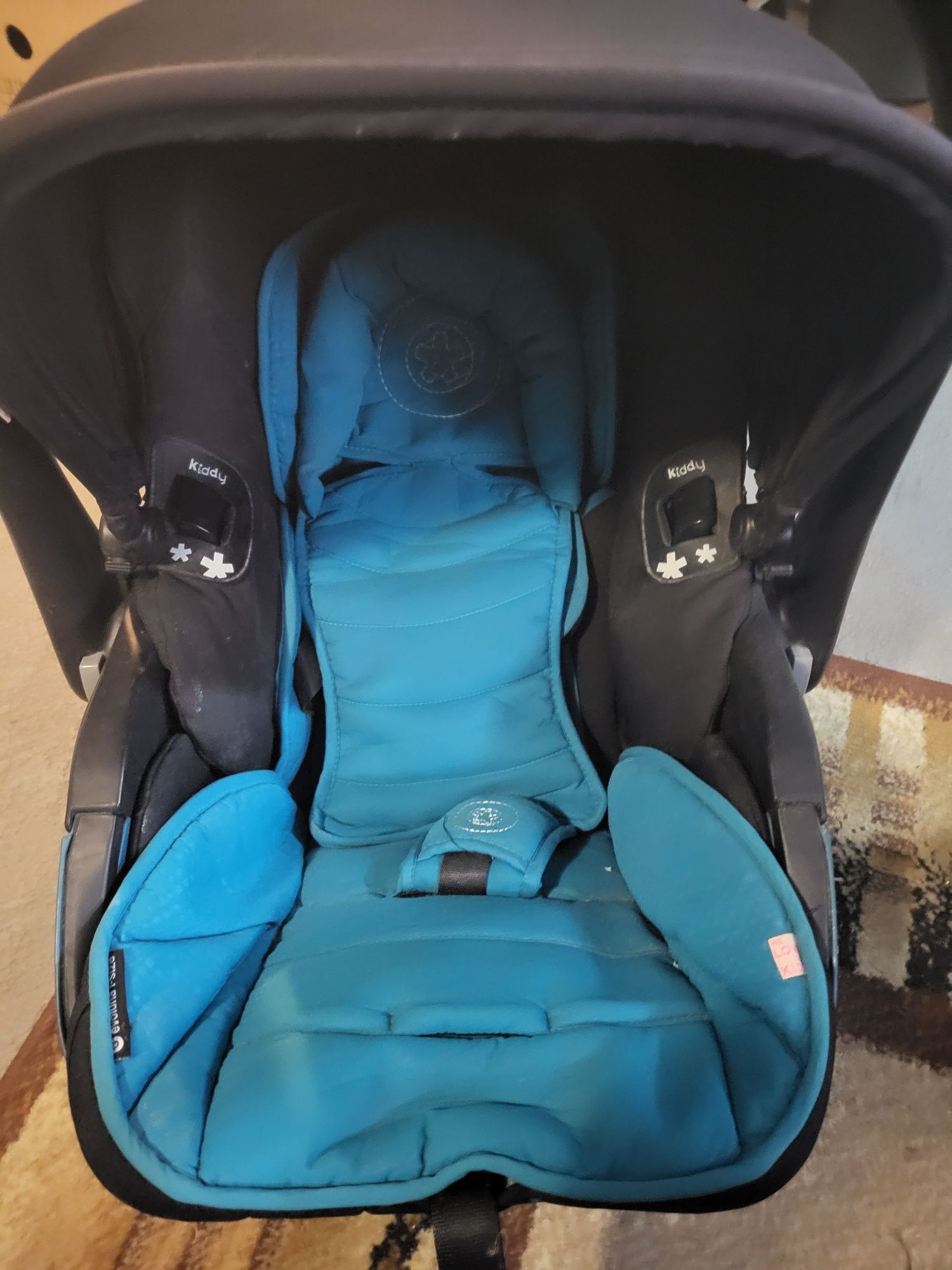 Wozek 2w1 muuvo Quick i kiddy evoluna isize +baza