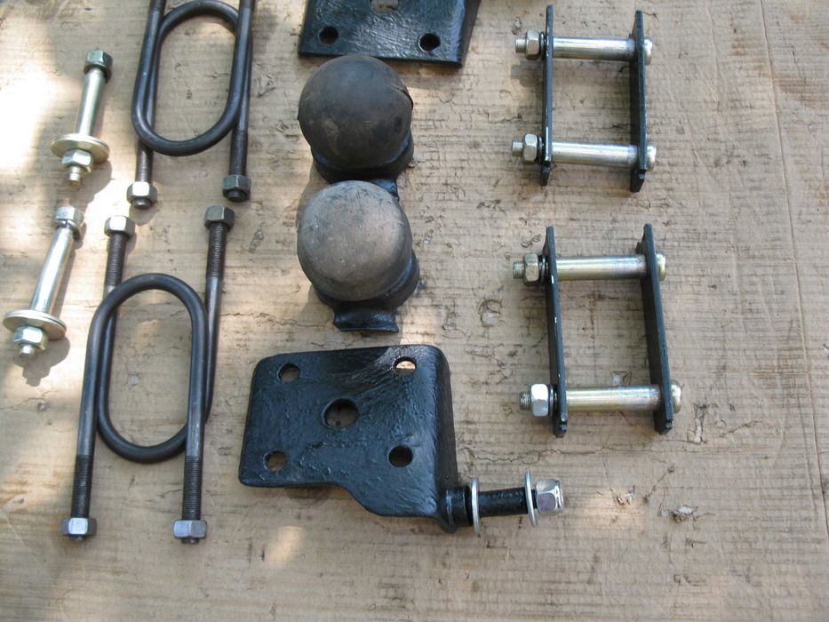 Комплект кріплень ресор москвич 412, прицеп