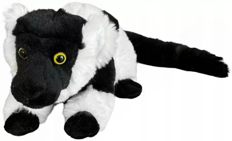 Maskotka Lemur Vari Czarno-Biały DUBI - 25cm. Dubi. Nowy Produkt