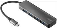 Концентратор USB-хаб Trust Halyx Aluminium USB-C to 4-Port USB-A 3.2 H