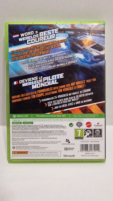 Gra XBox360 Hot Wheels World's Best Driver 7+ Komis Madej Czeladź