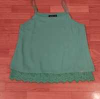 Top da ferrache com renda verde - T.M