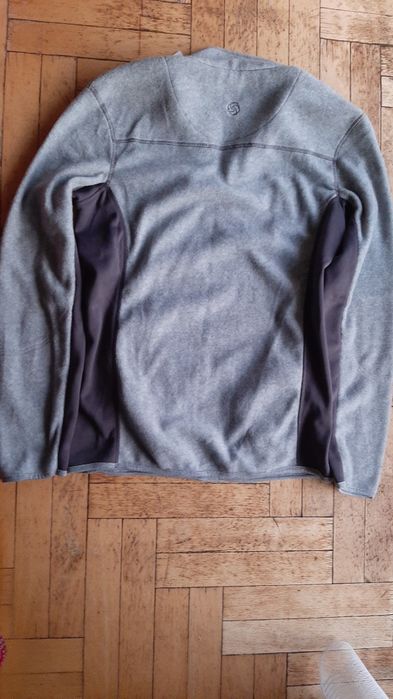 Polarowa bluza szara, męska, S