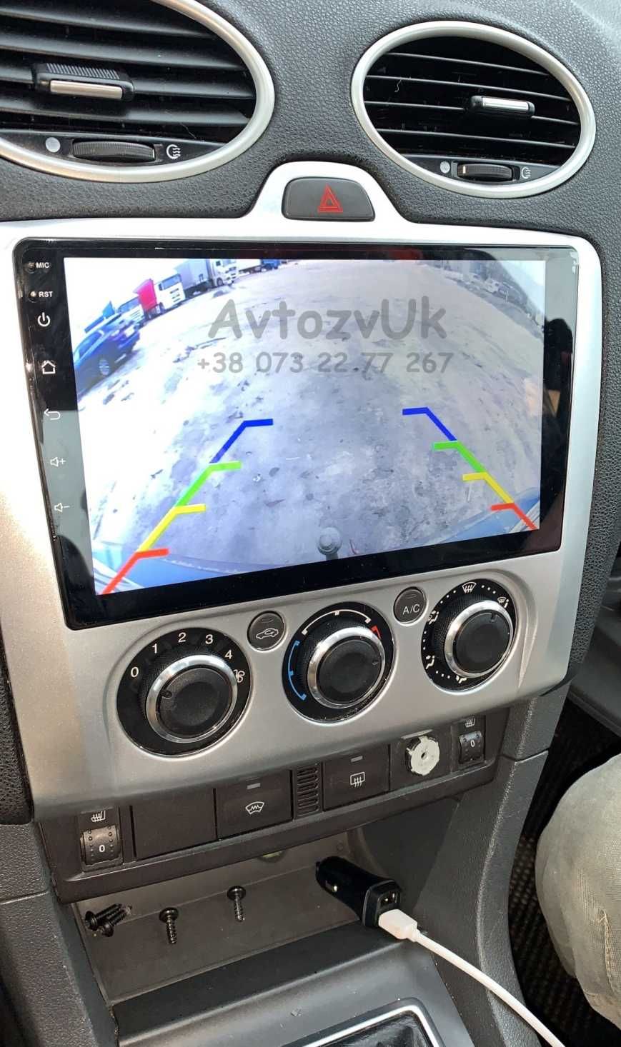 Магнитола FOCUS 2 Ford FOCUS 1 USB GPS 2 дин Фокус CarPlay Android 14
