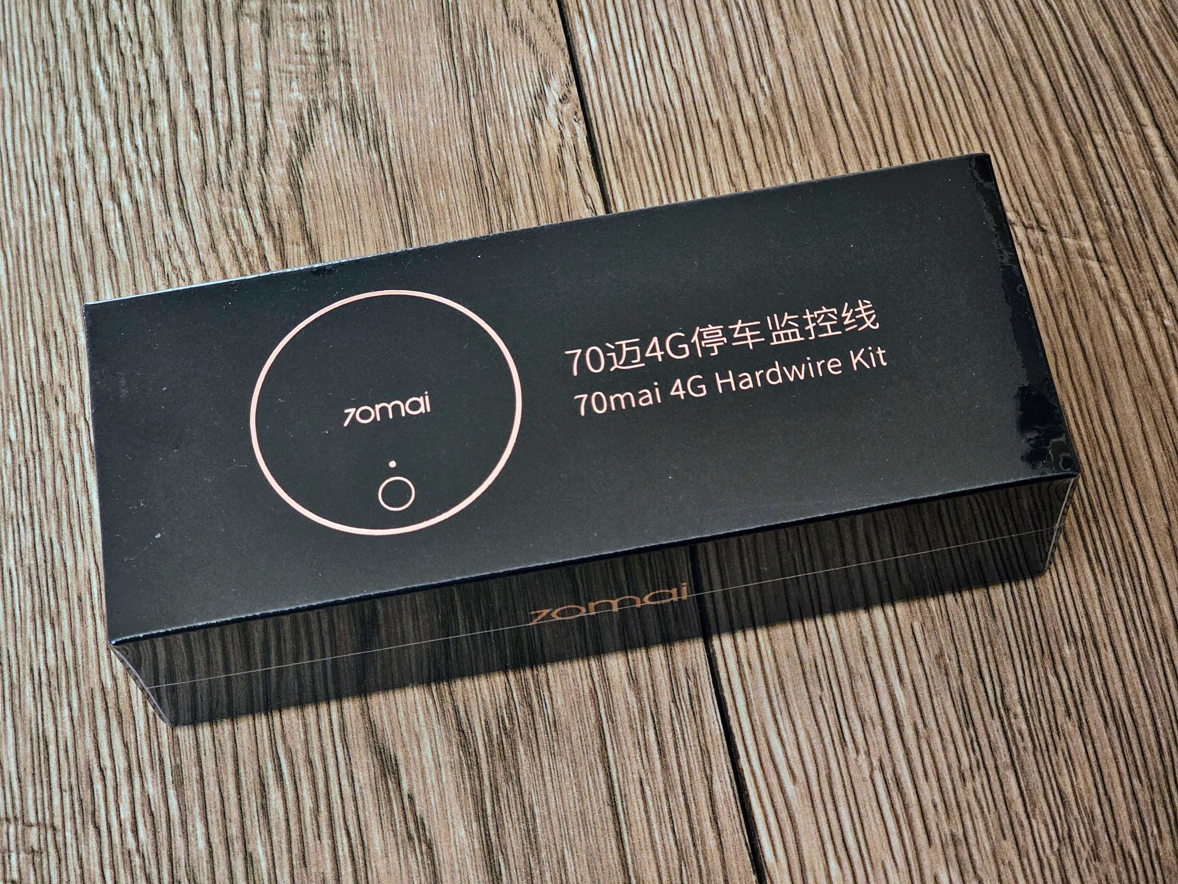 Tryb Parkingowy 70mai UP04 4G Adapter Zasilania Kamery Hardwire KIT