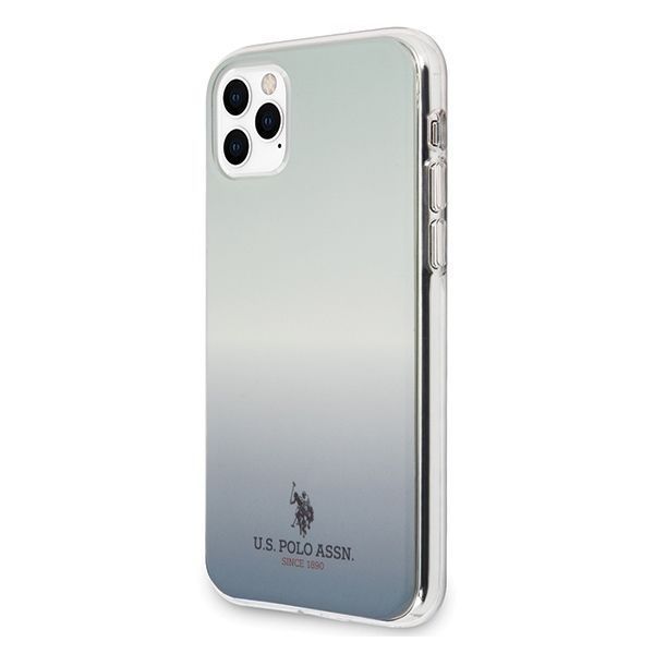 U.S. Polo Assn. Etui iPhone 11 Pro Pattern - Gradient Niebieski