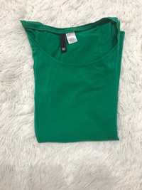 Zielona bluzka z długim rękawem