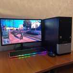 Системный блок 16 ОЗУ Стационарный компьютер GTX 750 Игровой ПК 6 ядер