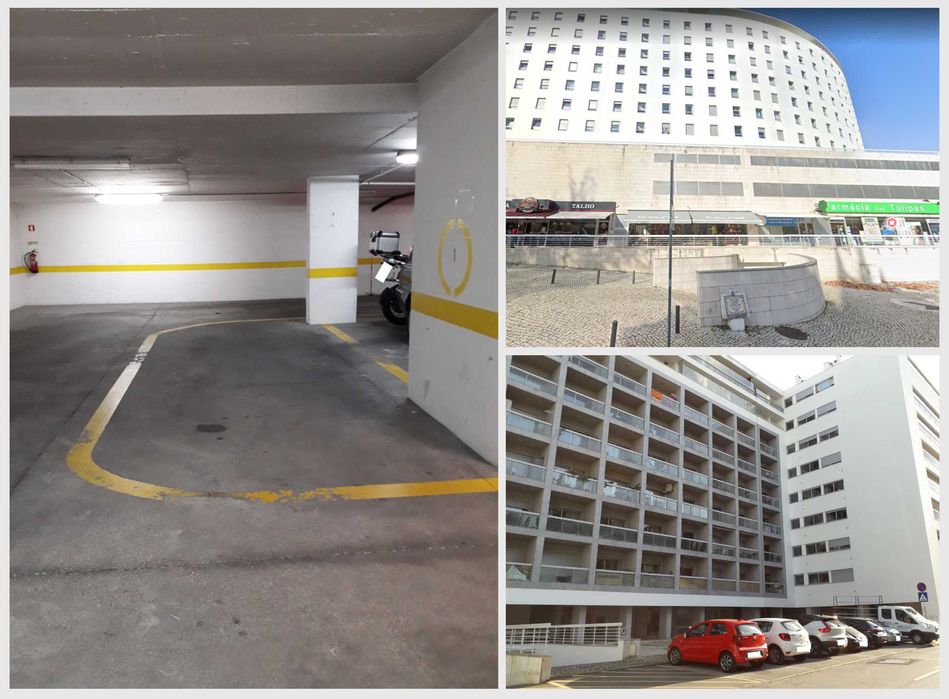 Garagem Miraflores c/2 acessos: R Dr Alfredo da Costa e Av das Túlipas