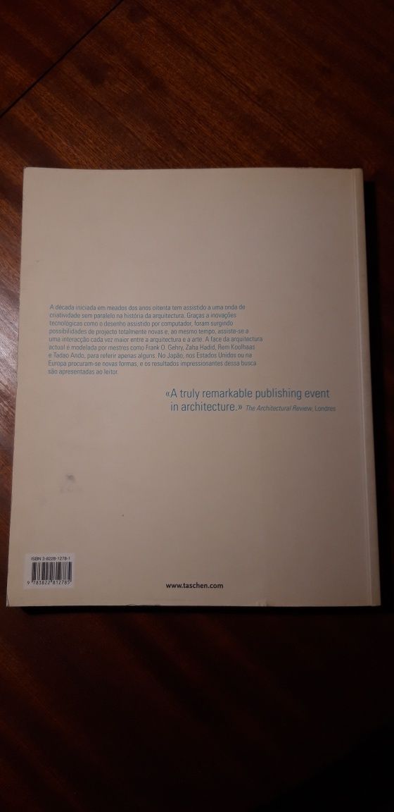 Livro "A Arquitectura dos Anos 90" (Philip Jodidio)