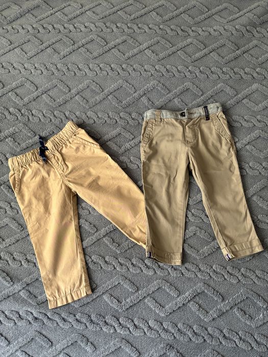 Штани бежеві 12-18 місяців