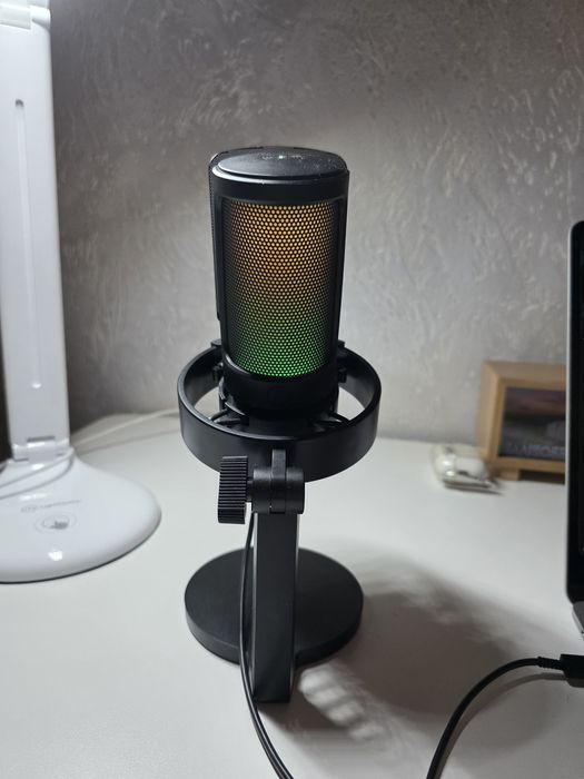 Ігровий мікрофон Fifine A8 з RGB підсвіткою конденсаторний