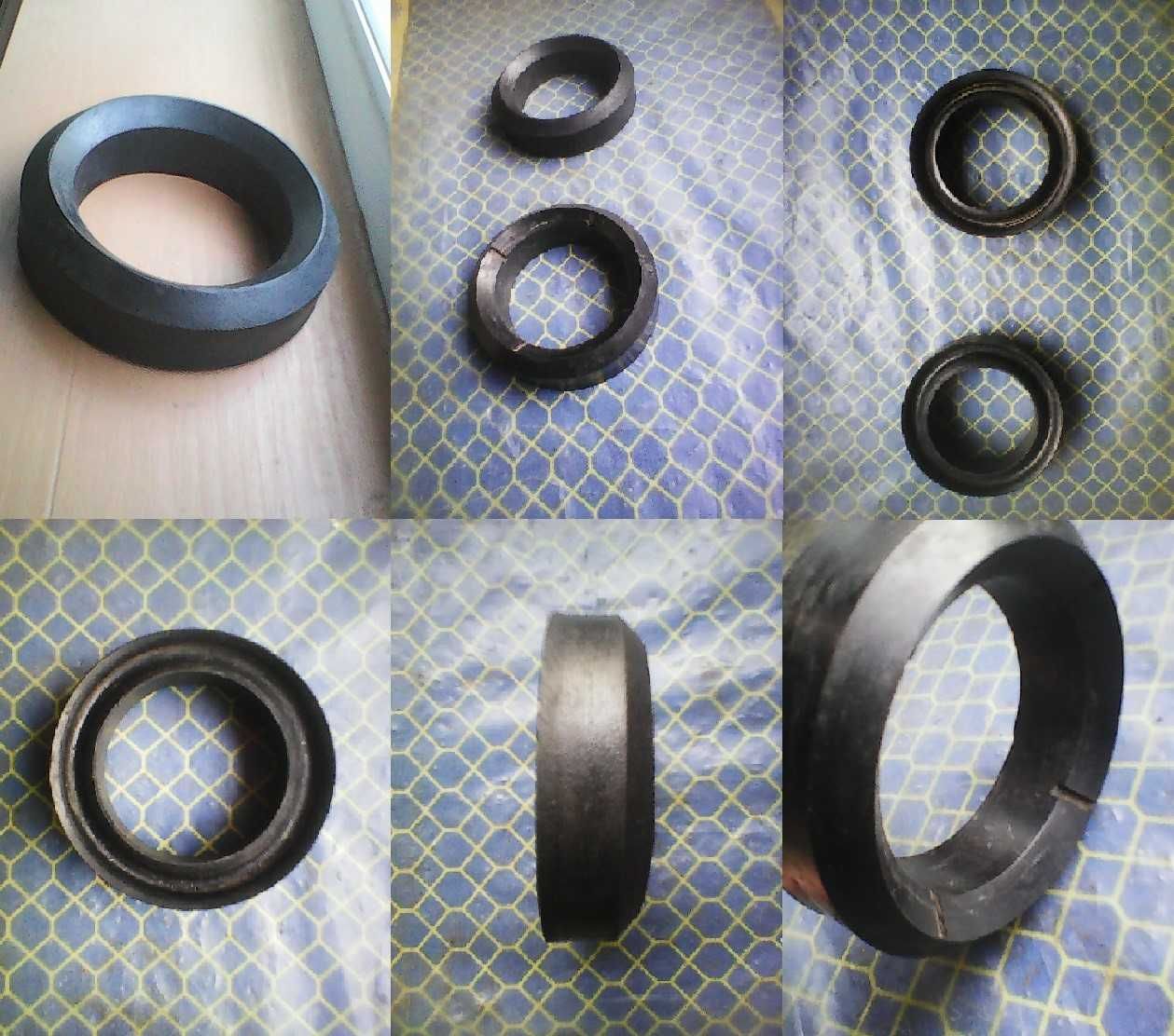 Гумові манжети 30/31mm*112mm і Гумові смуги (три зуба) 40mm*145mm~57sm