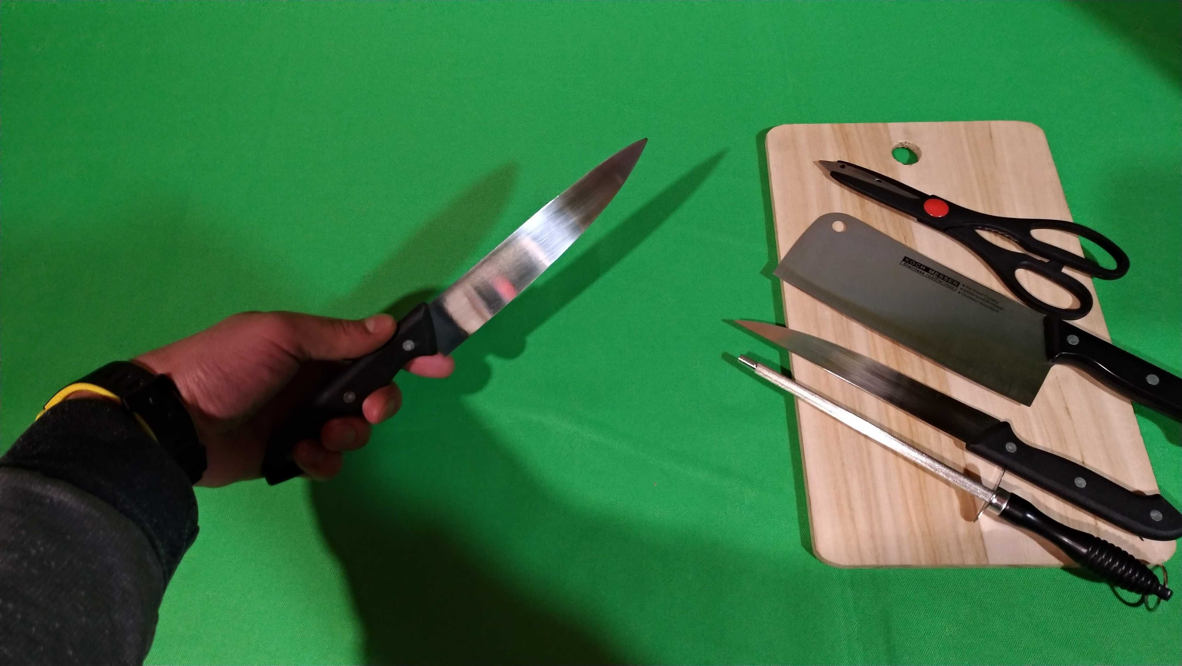 Набор ножей с досточкой набор для кухни 6шт