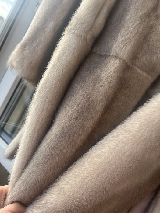 Размер 50-54!Элегантная, нарядная норковая шуба!Италия