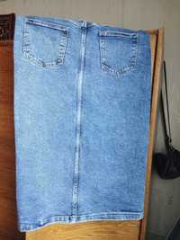 Жіночий одяг,юбка довга джинс -катон