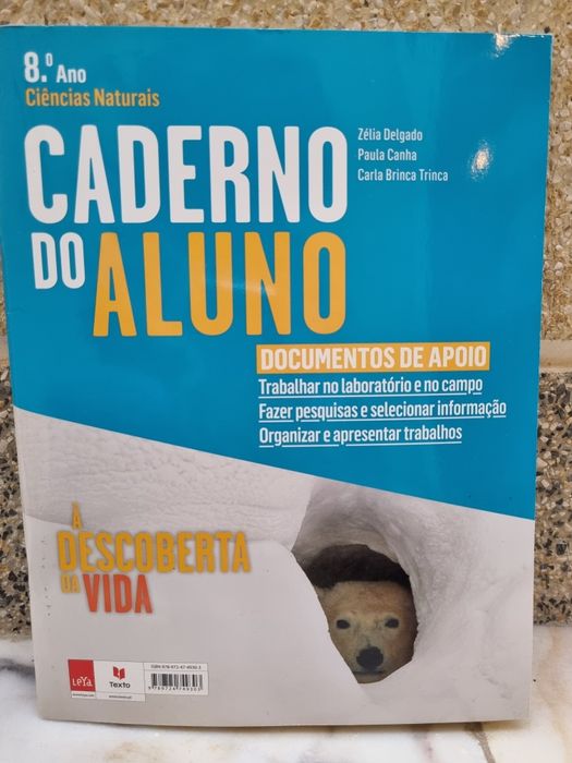 À descoberta da Vida Caderno do aluno 8.ano