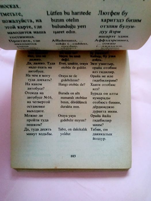 Розмовник до туризму