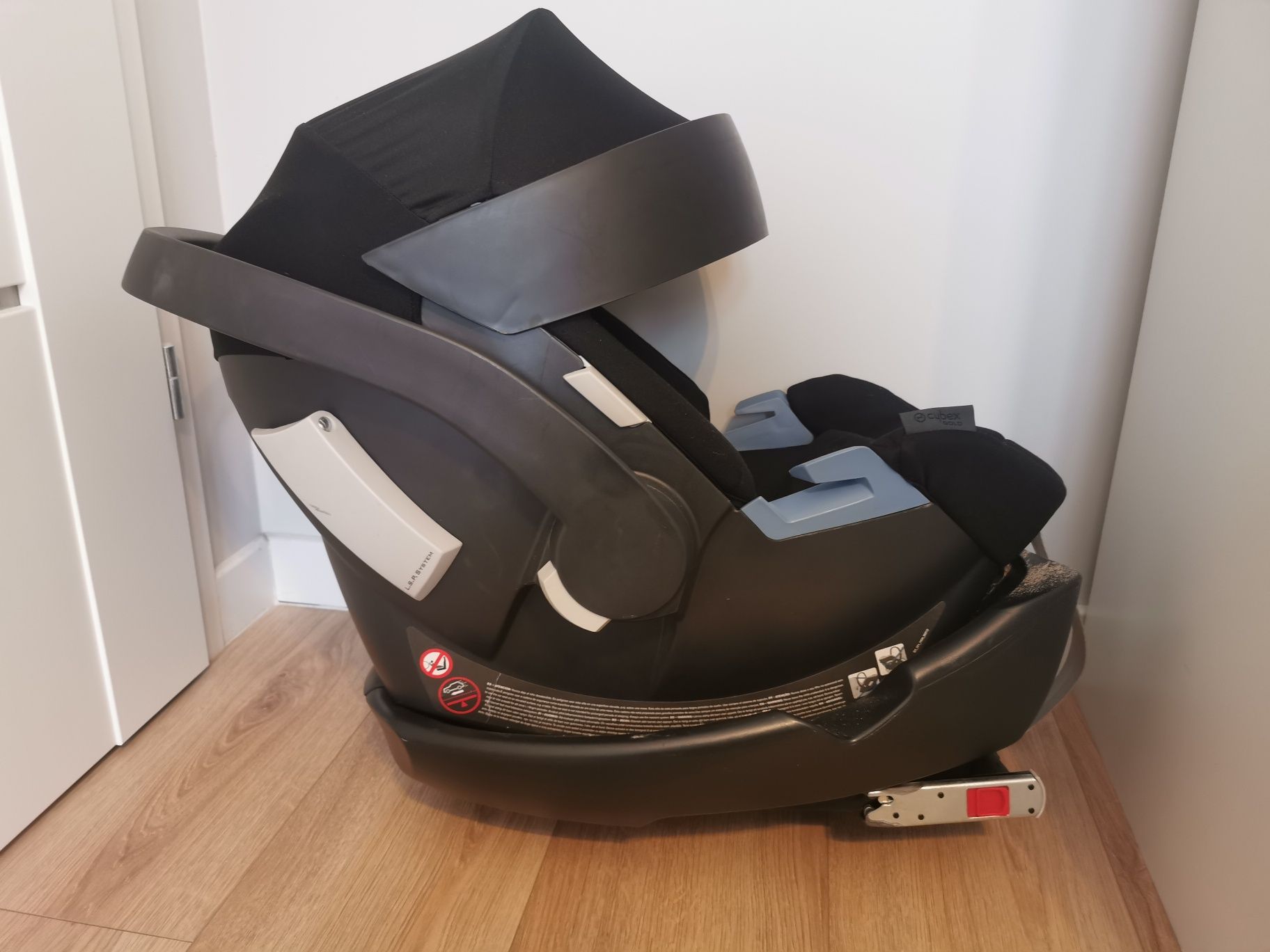 Fotelik samochodowy łupina cybex aton 5 z bazą isofix/q-fix