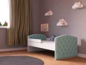 Łóżko tapicerowane dla dziewczynki 80x160 lub 70x140