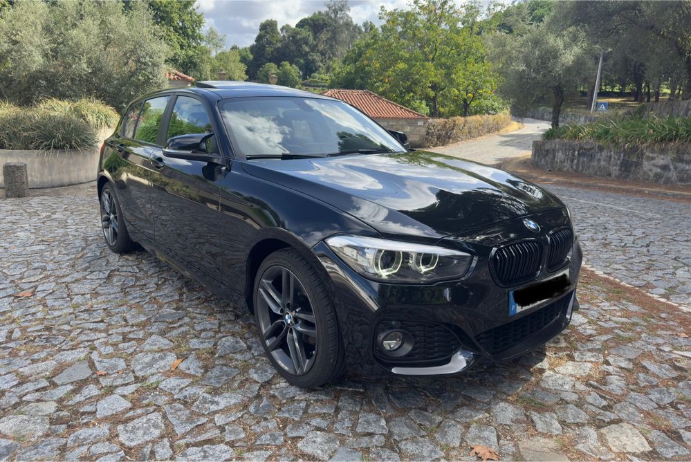 Bmw 116d sport line automático com Pack M