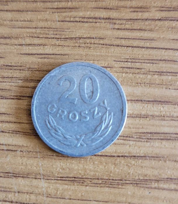 Moneta 20 groszy 1973