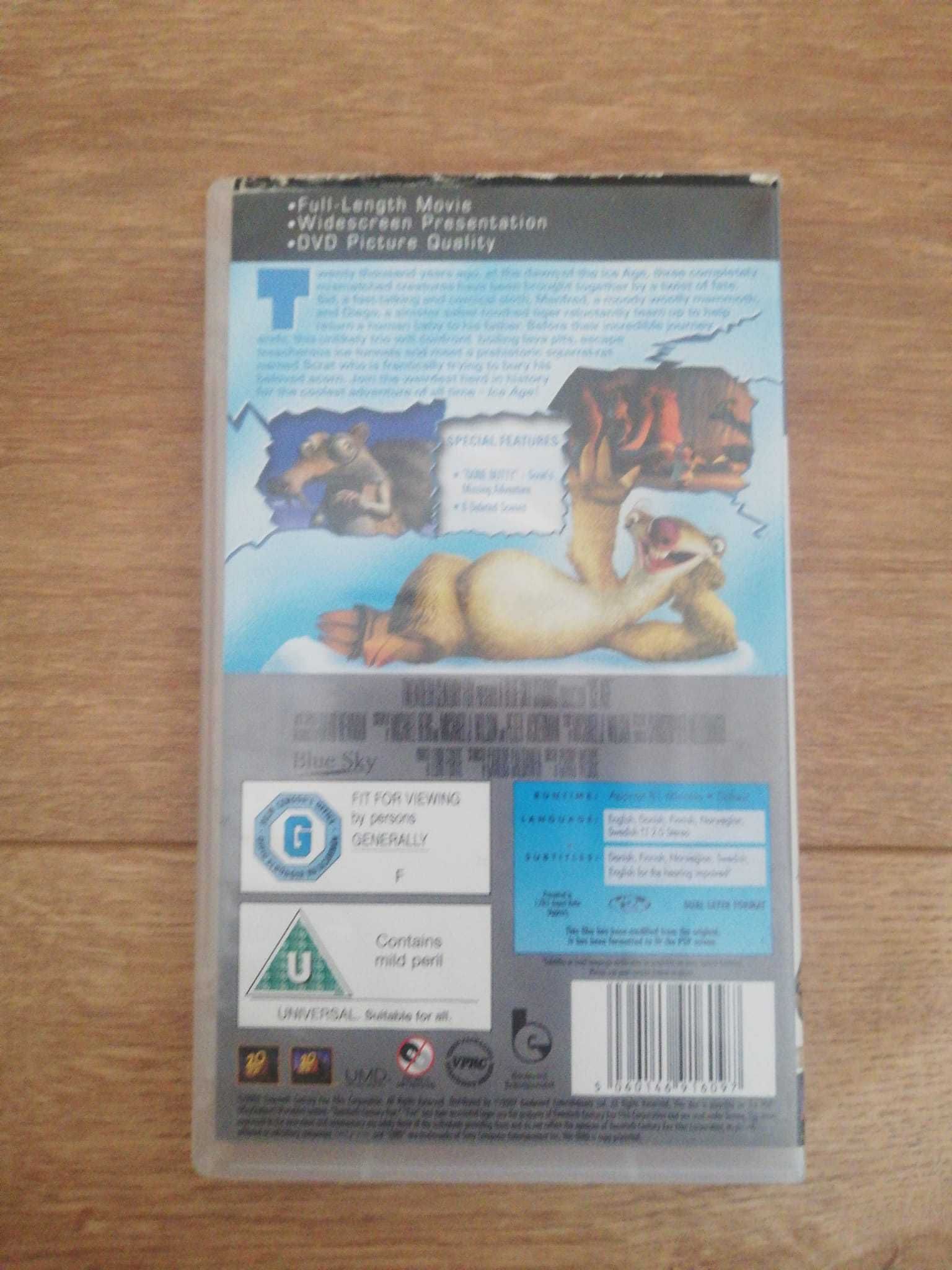 Filme UMD Ice Age para PSP