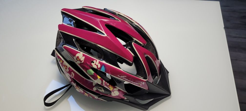Kask rowerowy dla dziewczynki