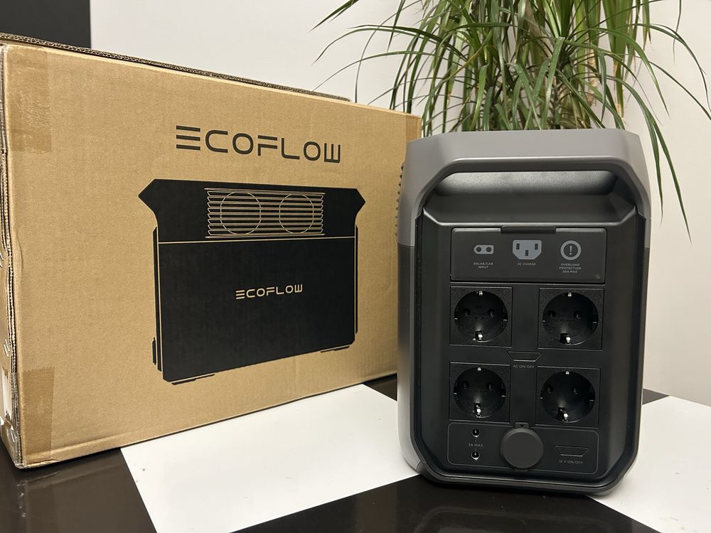 Зарядна станція EcoFlow Delta 3 1536 Вт*год Євророзетки