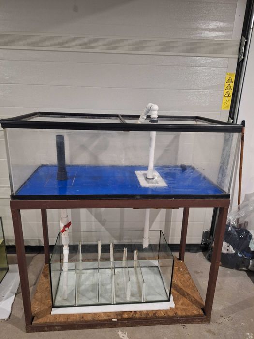 Akwarium Akryl 288l. + Sump 120/40/60