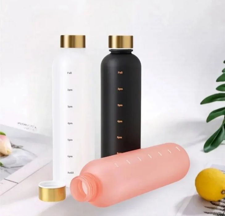 Стильні пляшки для води та напоїв (1 літр)