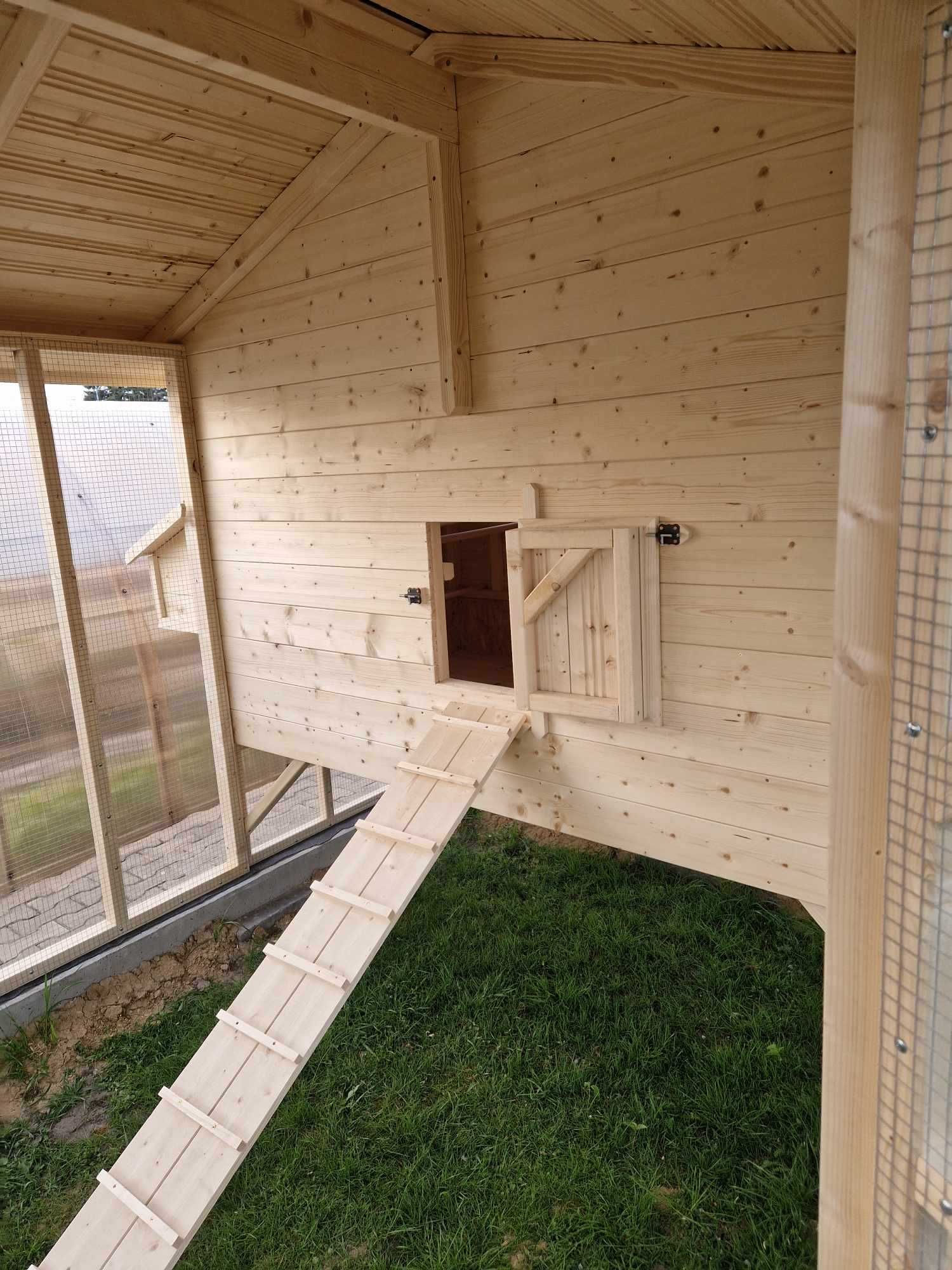 Kurnik z woliera 5x2