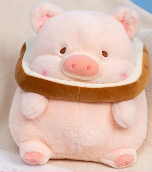Nowość Walentynki świnka Lulu maskotka pluszak tost 20 cm prezent pros
