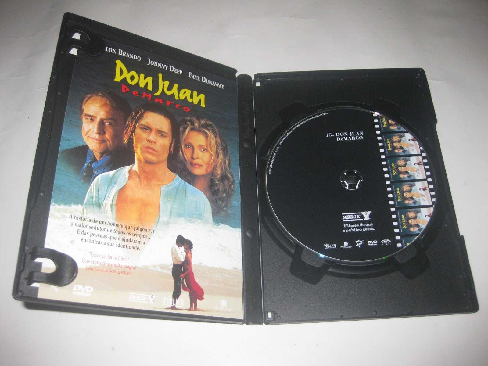 DVD "Don Juan DeMarco" com Johnny Depp