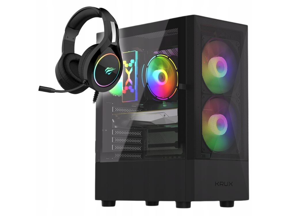 Komputer stacjonarny BSG VenomV5 Intel Core i7 16GB DDR3 500GB HDD W10