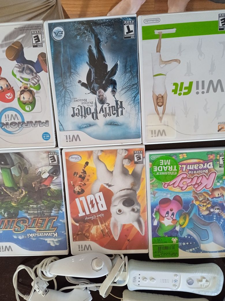 Konsola Wii plus dodatki